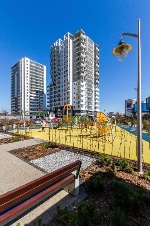Apartament Boho W Albatross Towers Gdańsk Exteriör bild